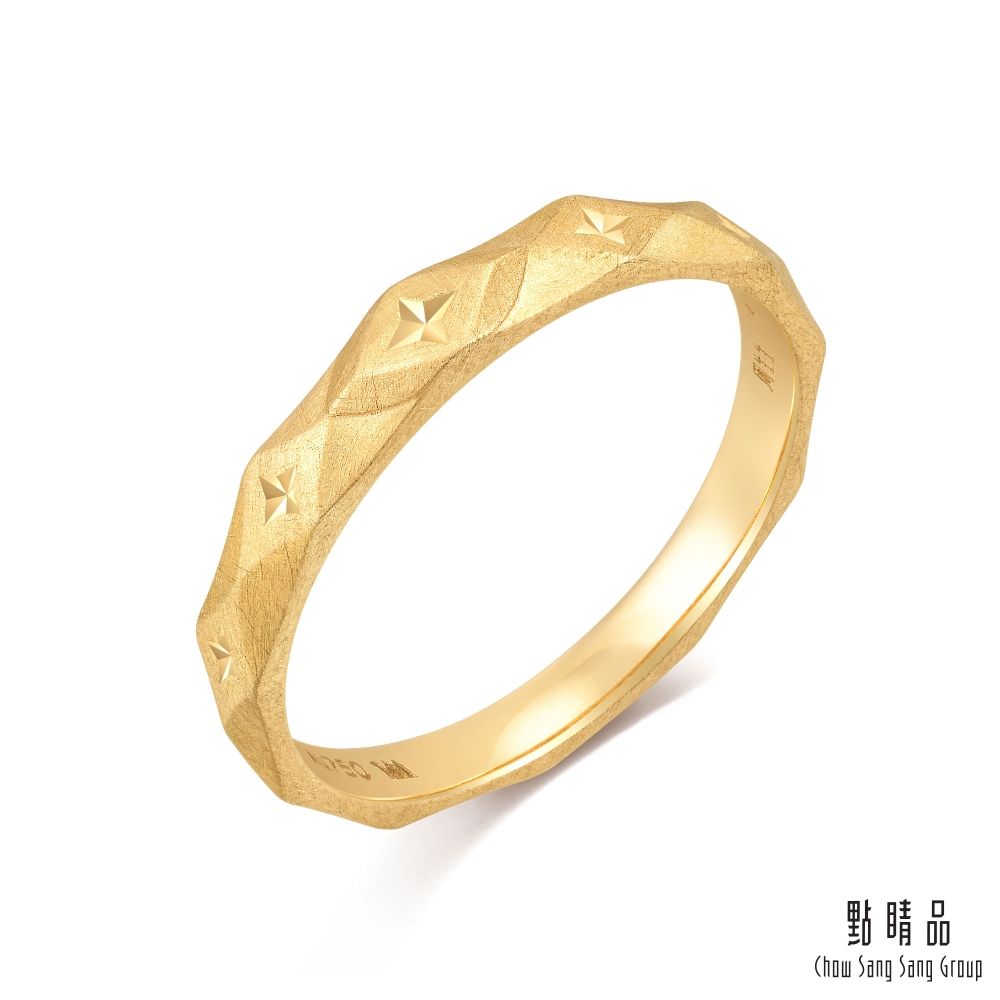 Chow Sang Sang Group 點睛品  V&A博物館系列  18K黃色金戒指(男戒)
