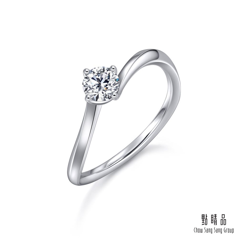 Chow Sang Sang Group 點睛品  PROMESSA 如一系列 GIA 30分 18K金鑽石戒指