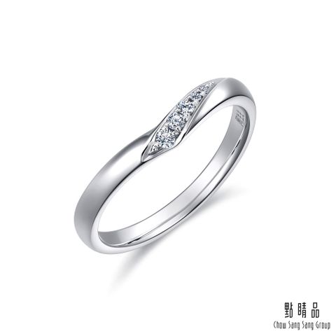 Chow Sang Sang Group 點睛品 PROMESSA PT950鉑金 星宇系列 戒指(女戒)