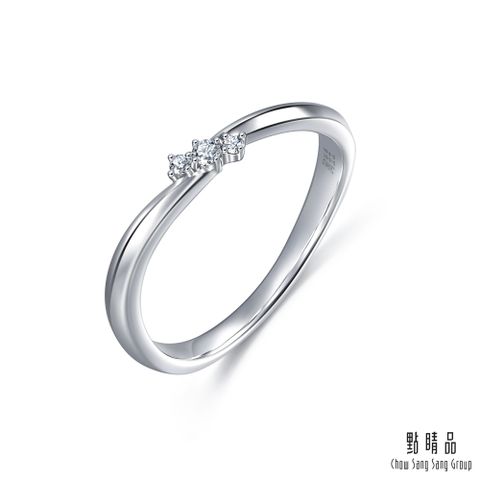 Chow Sang Sang Group 點睛品 PROMESSA 星宇系列 18K金鑽石戒指(女戒)