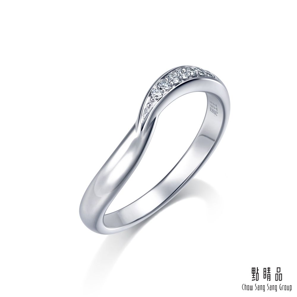 Chow Sang Sang Group 點睛品 PROMESSA 星宇系列 18K金鑽石戒指(女戒)