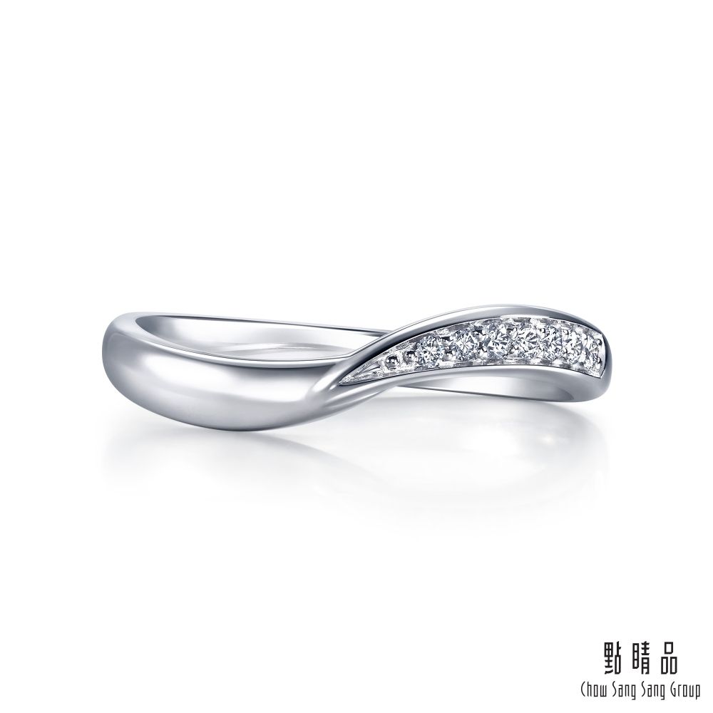 Chow Sang Sang Group 點睛品 PROMESSA 星宇系列 18K金鑽石戒指(女戒)