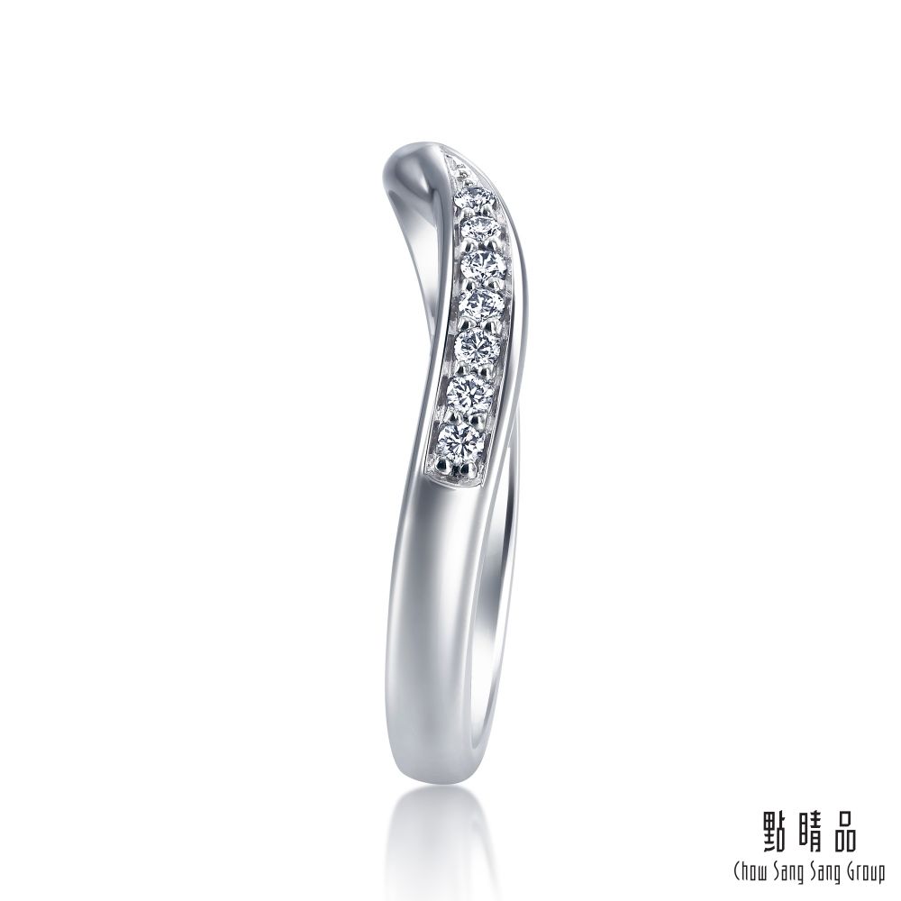 Chow Sang Sang Group 點睛品 PROMESSA 星宇系列 18K金鑽石戒指(女戒)