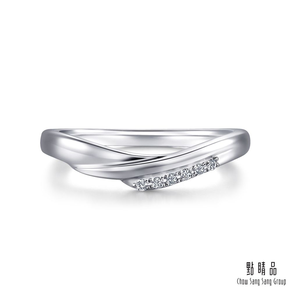 Chow Sang Sang Group 點睛品 PROMESSA 星宇系列 18K金鑽石戒指(女戒)