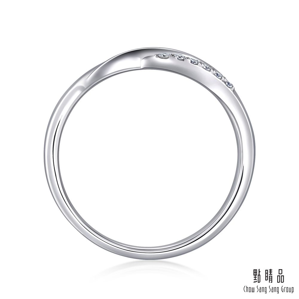 Chow Sang Sang Group 點睛品 PROMESSA 星宇系列 18K金鑽石戒指(女戒)