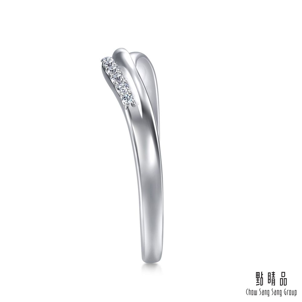 Chow Sang Sang Group 點睛品 PROMESSA 星宇系列 18K金鑽石戒指(女戒)