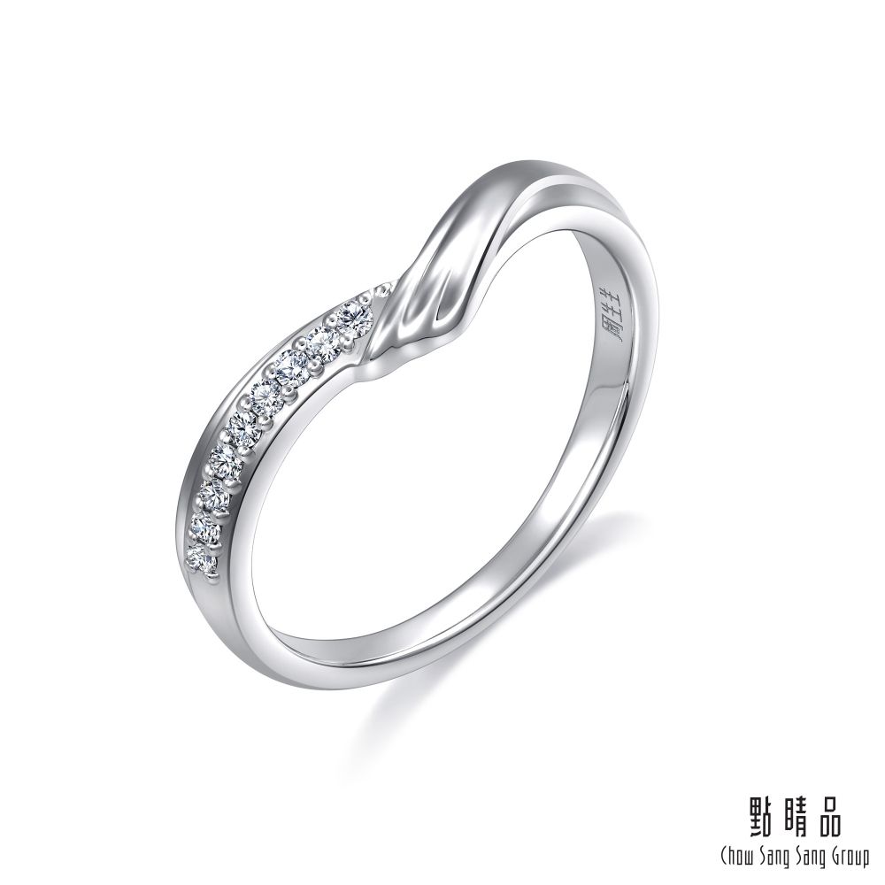 Chow Sang Sang Group 點睛品 PROMESSA 星宇系列 18K金鑽石戒指(女戒)