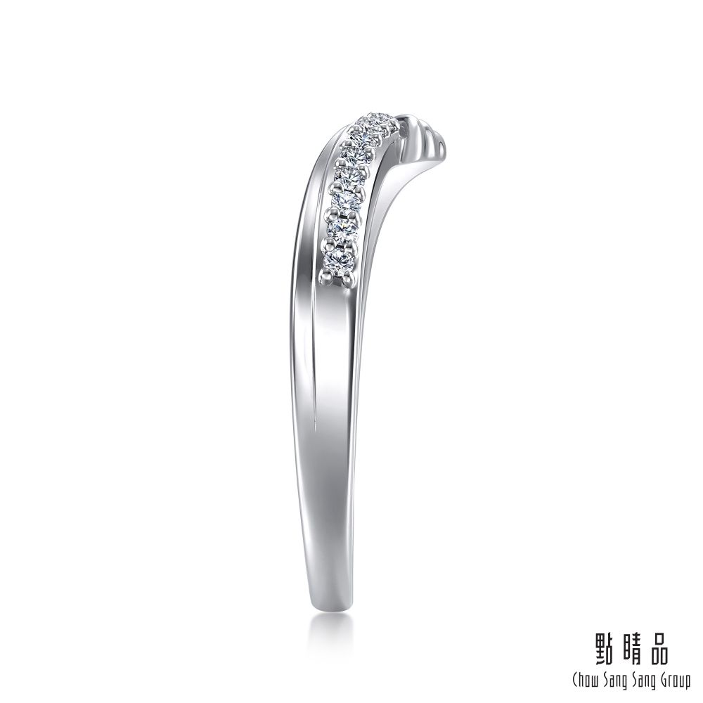 Chow Sang Sang Group 點睛品 PROMESSA 星宇系列 18K金鑽石戒指(女戒)