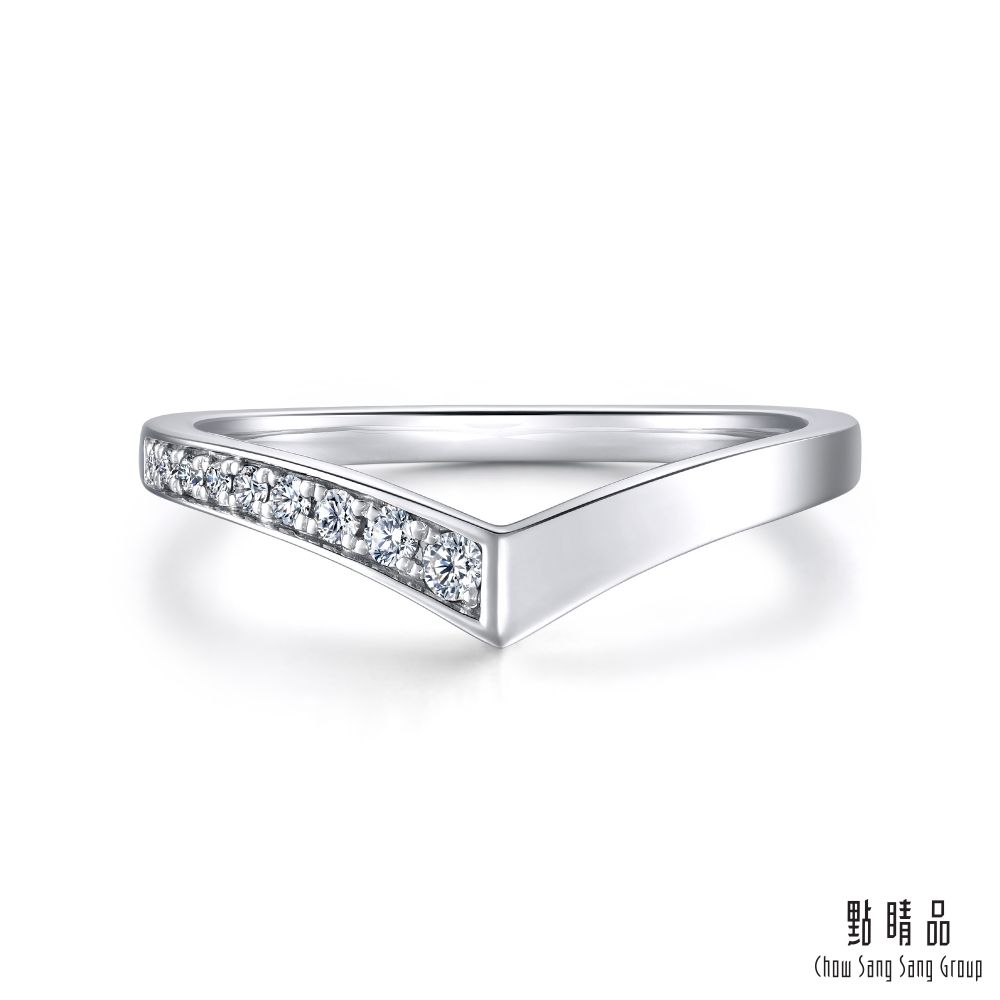 Chow Sang Sang Group 點睛品 PROMESSA 星宇系列 18K金鑽石戒指(女戒)