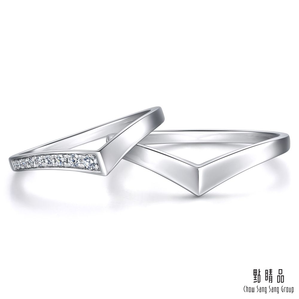 Chow Sang Sang Group 點睛品 PROMESSA 星宇系列 18K金鑽石戒指(女戒)