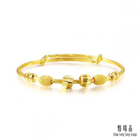 Chow Sang Sang Group 點睛品 寶寶彌月黃金手鐲_計價黃金