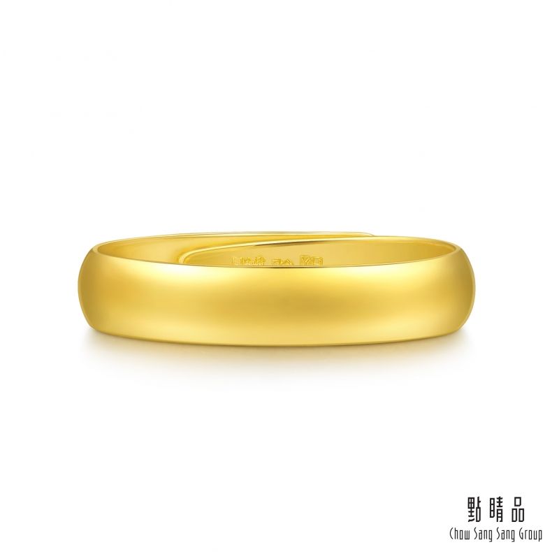 Chow Sang Sang Group 點睛品  極簡素雅 婚嫁黃金戒指婚戒_計價黃金