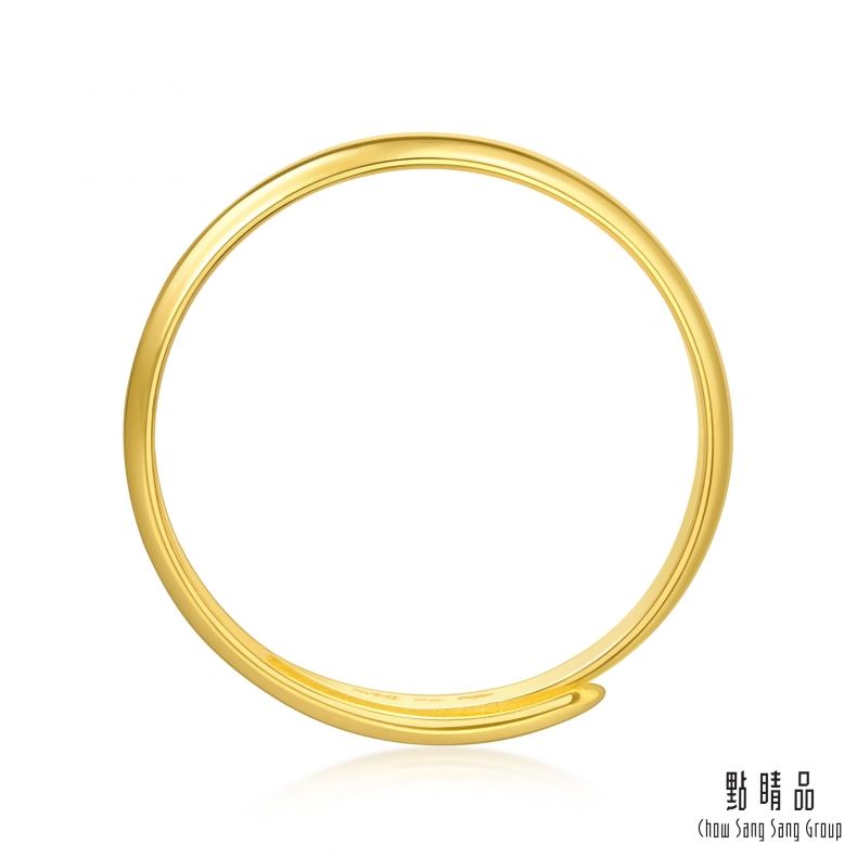 Chow Sang Sang Group 點睛品  極簡素雅 婚嫁黃金戒指婚戒_計價黃金