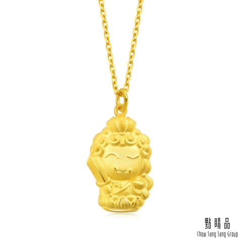 Chow Sang Sang Group 點睛品 本命佛 不動尊菩薩_生肖雞 黃金吊墜_計價黃金