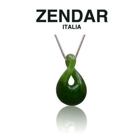 【南紡購物中心】 ZENDAR 年度設計師款碧玉項鍊 Fortune II (Z6012)