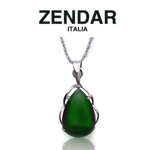 【南紡購物中心】 ZENDAR 年度設計師款碧玉項鍊 Athena (Z6019)