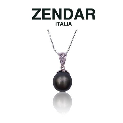 【南紡購物中心】 ZENDAR 頂級淡水珍珠墜鍊 Shinning (Z9016)