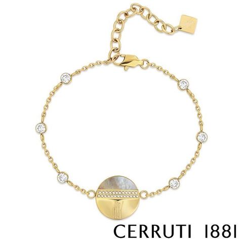 Cerruti 1881 【南紡購物中心】 限量2折 經典FRAGANCIA手鍊 全新專櫃展示品(CB0202)