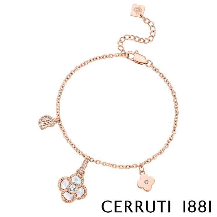 Cerruti 1881 【南紡購物中心】 限量2折 經典PETALOS手鍊 全新專櫃展示品(CB5103)