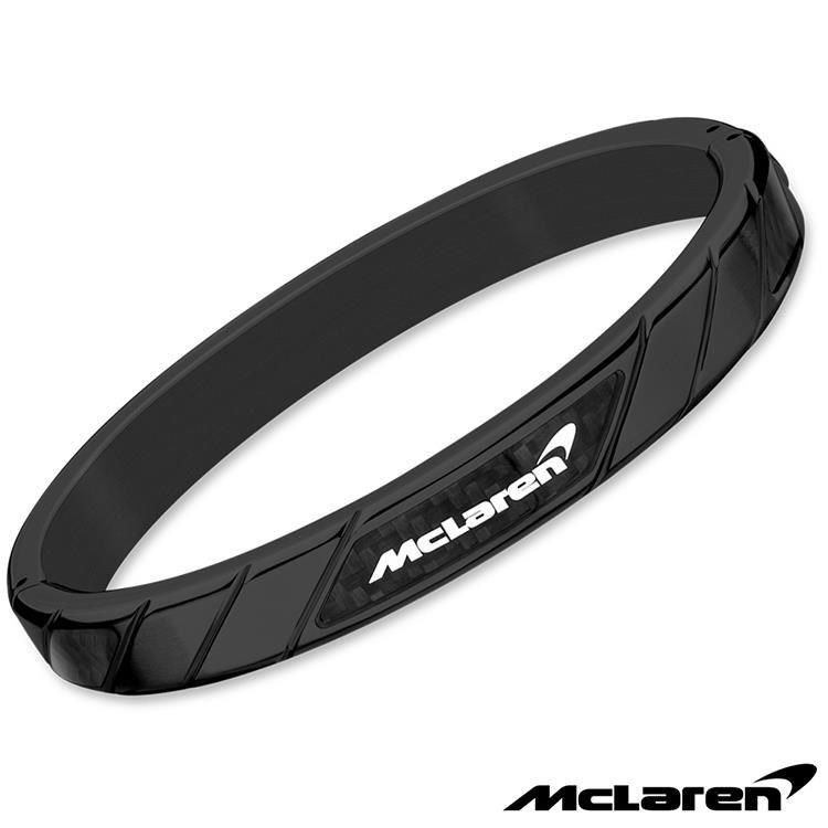  【南紡購物中心】 McLaren 限量2折 頂級英國超跑不銹鋼碳纖維手環 全新專櫃展示品(MG0102)