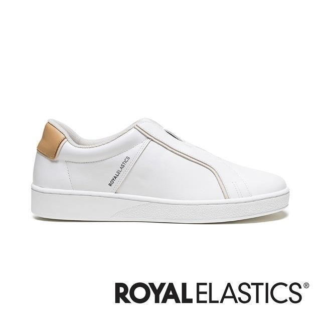 Royal Elastics Duca 白棕真皮運動休閒鞋 (男) 06842-007