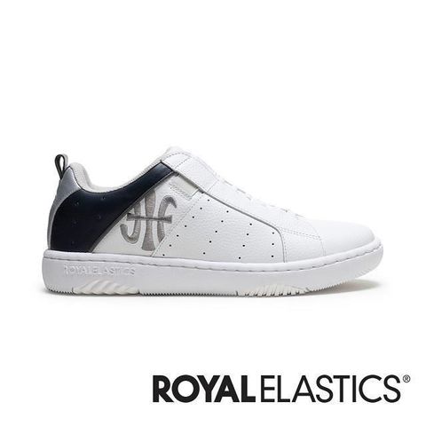 ROYAL ELASTICS ICON2.0 白灰真皮潮流運動休閒鞋 (男) 06543-088