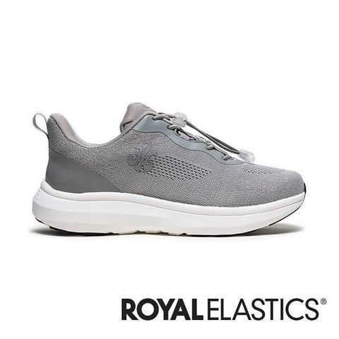 ROYAL ELASTICS RYL 灰色飛織運動休閒鞋 (男) 07042-888