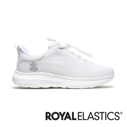 ROYAL ELASTICS Comfy 白色飛織運動休閒鞋 (男) 07943-000