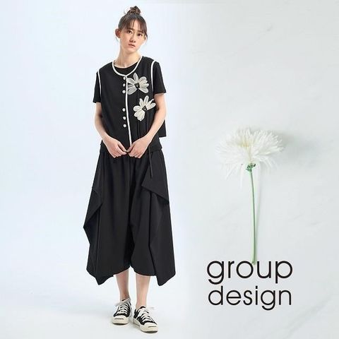 【南紡購物中心】 【gd shop】小清新立體花朵背心 1414008