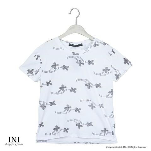 INI 實搭單品-好感穿著棉質上衣-白色