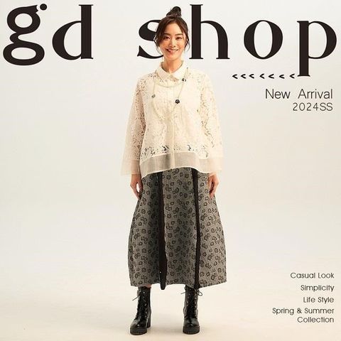 【南紡購物中心】 【gd shop】凡爾賽優雅蕾絲輕奢襯衫 1414010