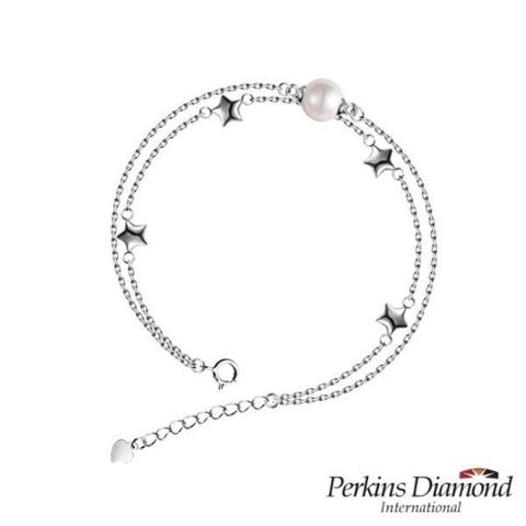PERKINS 伯金仕 【南紡購物中心】   Star  系列 925純銀珍珠手鍊