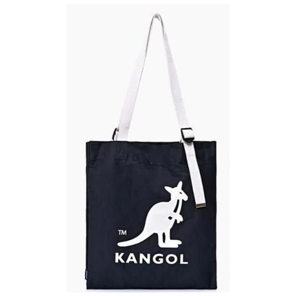 KANGOL 【南紡購物中心】 ~~ 托特包大容量扁型可A4資料夾進口防水尼龍布簡易式主袋內三隔層