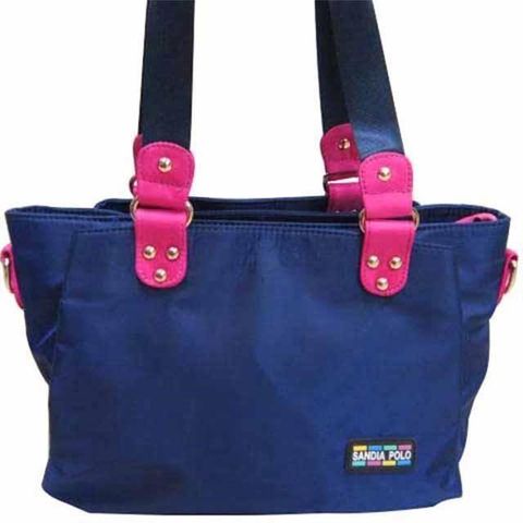 【南紡購物中心】 SANDIA-POLO專櫃手提包大容量可放A4資料夾防水尼龍布