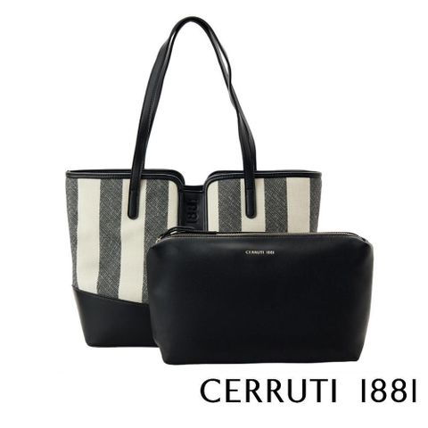 Cerruti 1881 【南紡購物中心】 限量2折 義大利頂級肩背包斜背包 全新專櫃展示品(深藍色 CEBA06443T)