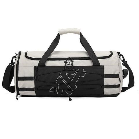 圓筒旅行袋小容量U型開口進口防水防刮耐污防水尼龍全齡男女適