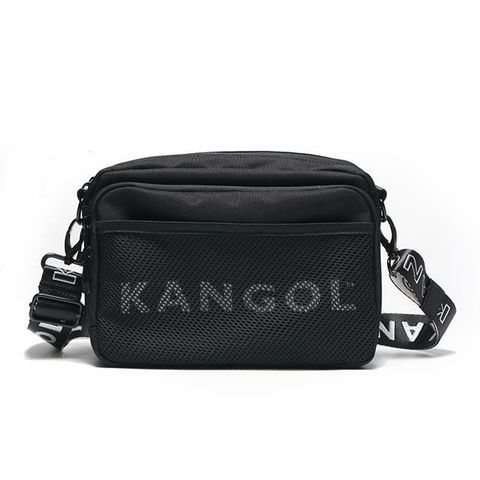 【南紡購物中心】 KANGOL 斜背包中容量主袋+外袋共四層進口防水尼龍布中性款