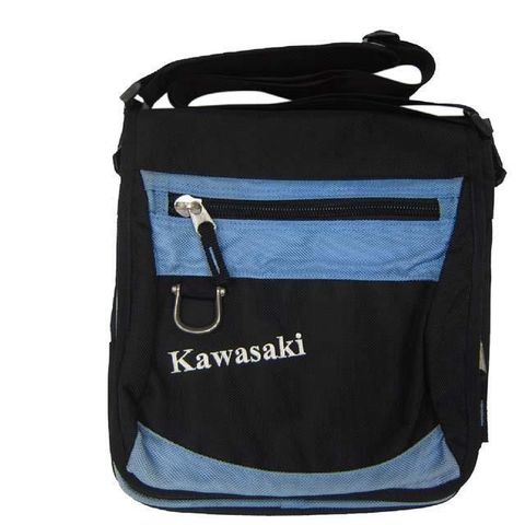 【南紡購物中心】 KAWAKSAKI 斜側包中容量高單數防水尼龍布材質活動型調整護肩止滑