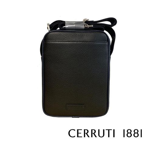 【南紡購物中心】 【Cerruti 1881】限量2折 頂級義大利小牛皮斜背包側背包 全新專櫃展示品(6094M)