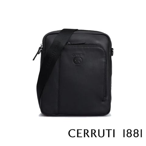 Cerruti 1881 【南紡購物中心】 限量2折 頂級小牛皮肩背包 全新專櫃展示品(6309M)