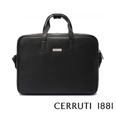 Cerruti 1881 【南紡購物中心】 限量2折 頂級義大利小牛皮公事包肩背包 全新專櫃展示品(6035M)