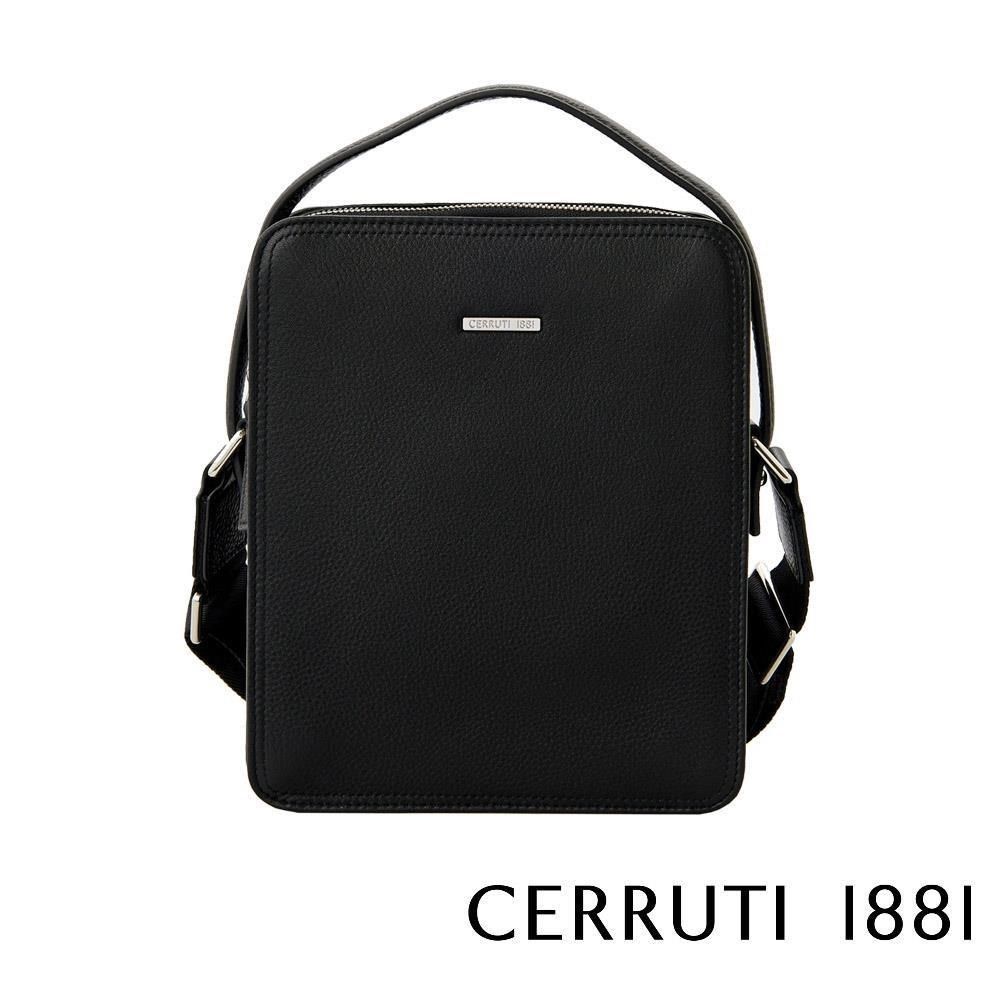 Cerruti 1881 【南紡購物中心】 限量2折 頂級小牛皮肩背包斜背包 全新專櫃展示品(4883M)