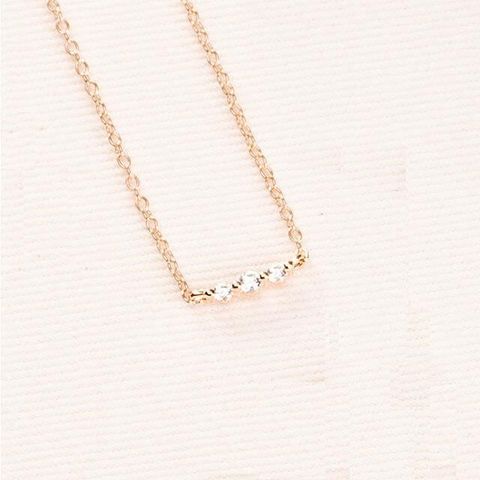 JUST BLOOM Mini 純銀鎖骨鍊