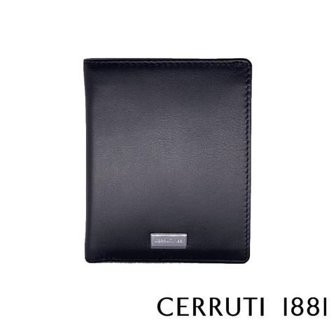 Cerruti 1881 【南紡購物中心】 限量2折 頂級義大利小牛皮9卡透明窗短夾 全新專櫃展示品(5434M)