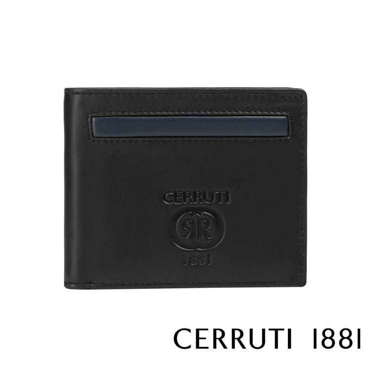 Cerruti 1881 【南紡購物中心】 限量2折 頂級義大利小牛皮12卡短夾 全新專櫃展示品(5703M)