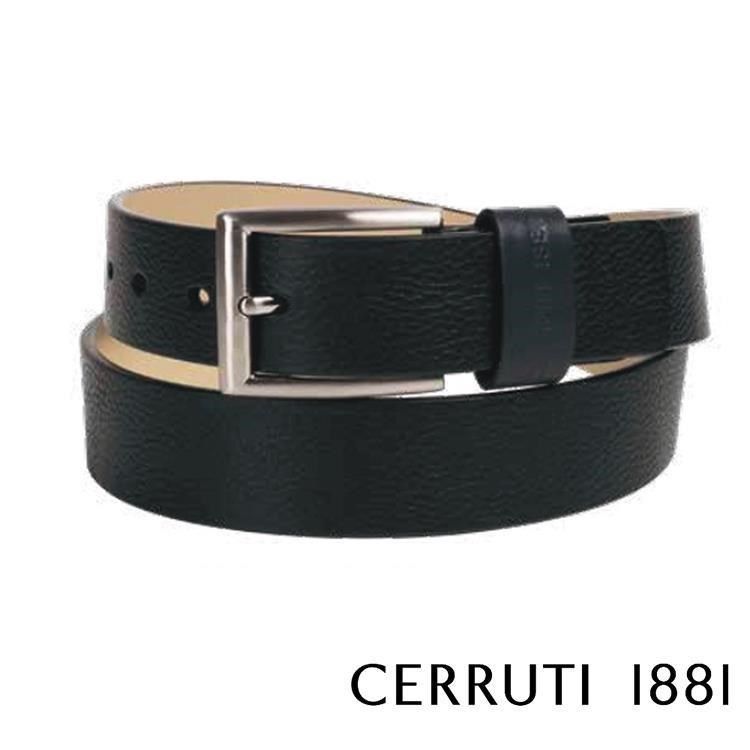 Cerruti 1881 【南紡購物中心】 限量3折 頂級義大利小牛皮皮帶 全新專櫃展示品(CECU06070M)