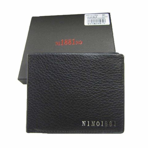 雪黛屋 短夾專櫃男仕短夾100%進口牛皮標準尺寸固定型證件夾附品牌禮盒