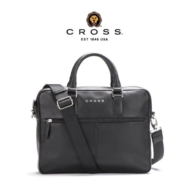 CROSS 高仕 限量1折 頂級小牛皮手提/斜背公事包 湯米系列 全新專櫃展示品(14吋)