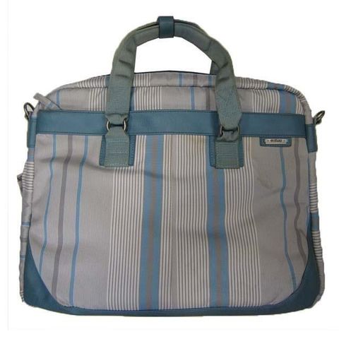 eeBag 公事包中容量可A4資料夾14吋電腦高單數進口防水尼龍布+皮革
