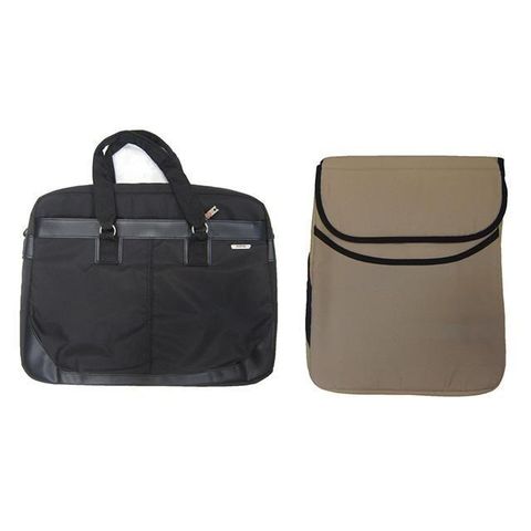 eeBag 公事包中容量台灣製造可A4資料夾14吋電腦高單數進口防水尼龍